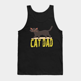 cat dad Tank Top